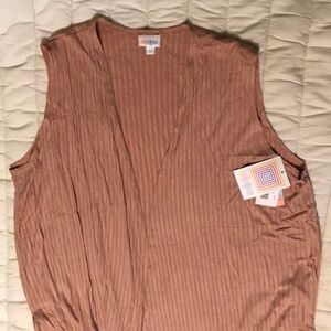Lularoe Joy duster vest with tons of stretch